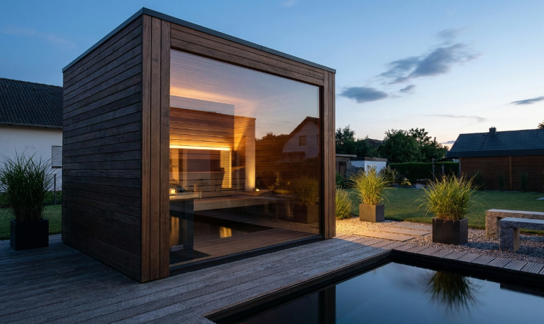 Keeping a Cube Sauna Clean Without Damaging the Wood